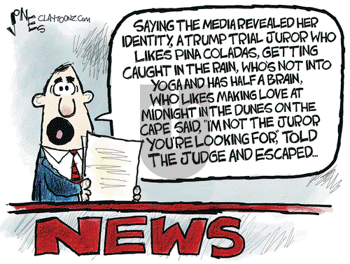 Clay Jones - Tuesday April 23, 2024 Comic Strip