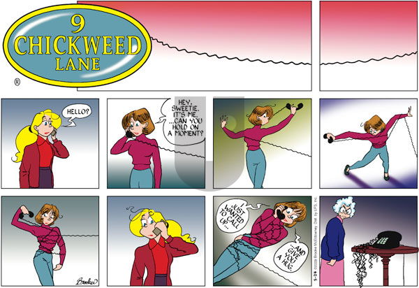 9 Chickweed Lane on Sunday May 24, 2009 Comic Strip