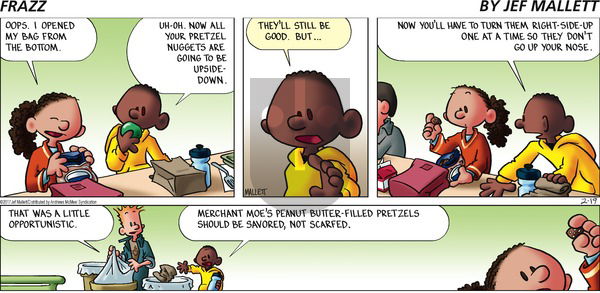 Frazz on Sunday February 19, 2017 Comic Strip