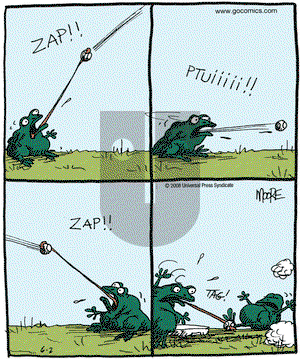 In the Bleachers on Monday June 2, 2008 Comic Strip