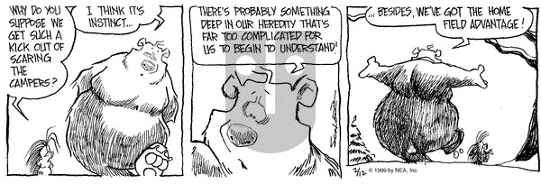 The Grizzwells on Friday February 12, 1999 Comic Strip