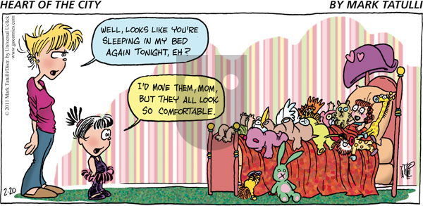 Heart of the City on Sunday February 20, 2011 Comic Strip
