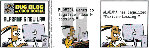 La Cucaracha on Friday October 21, 2011 Comic Strip