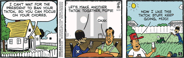 La Cucaracha on Thursday August 20, 2020 Comic Strip