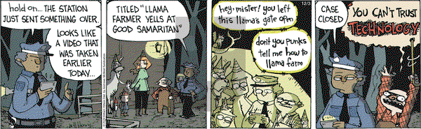 Wallace the Brave - Tuesday December 3, 2024 Comic Strip