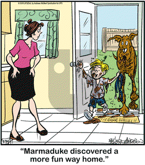 Marmaduke on Friday July 31, 2020 Comic Strip