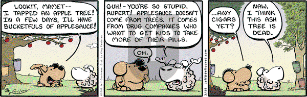 DeFlocked on Thursday March 19, 2009 Comic Strip