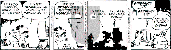 Over the Hedge on Friday September 12, 1997 Comic Strip