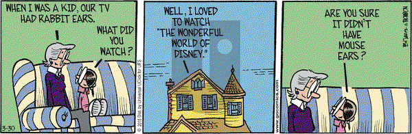 Grand Avenue on Monday March 30, 2015 Comic Strip