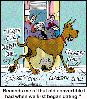 Marmaduke on Thursday April 9, 2015 Comic Strip