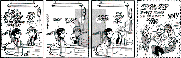 Doonesbury on Friday March 22, 1974 Comic Strip