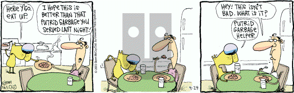 The Duplex on Wednesday September 24, 2003 Comic Strip