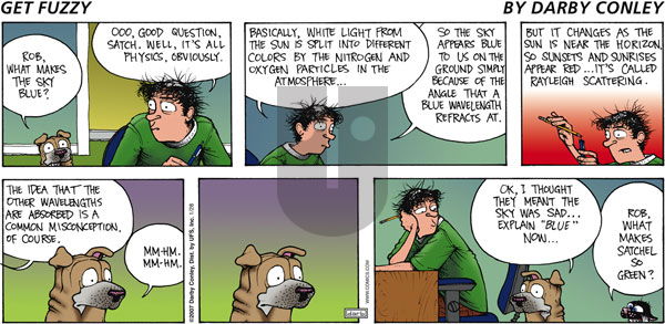 Get Fuzzy on Sunday January 28, 2007 Comic Strip