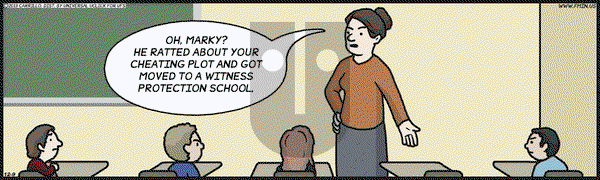 F Minus on Monday December 9, 2013 Comic Strip