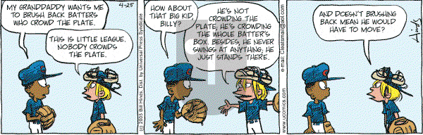 Cleats - Monday April 25, 2005 Comic Strip