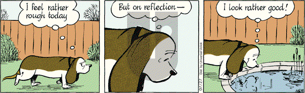 Fred Basset on Friday July 27, 2012 Comic Strip