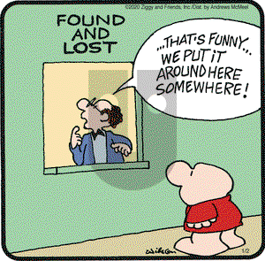 Ziggy on Thursday January 2, 2020 Comic Strip