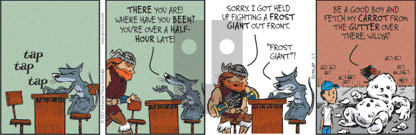 Ink Pen - Monday January 1, 2007 Comic Strip