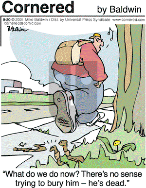 Cornered on Thursday September 20, 2001 Comic Strip