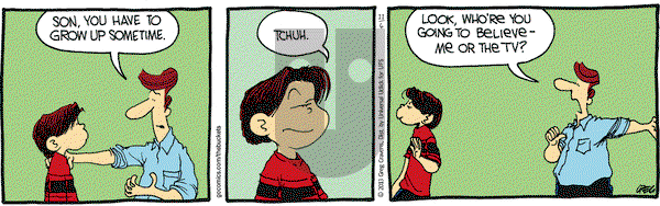 The Buckets on Wednesday November 6, 2013 Comic Strip