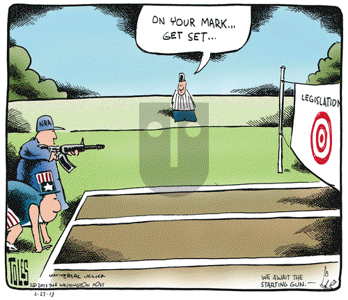 Tom Toles - Wednesday February 27, 2013 Comic Strip