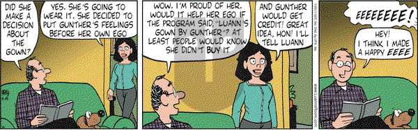 Luann on Friday April 15, 2011 Comic Strip