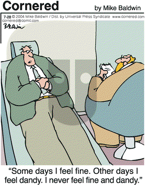 Cornered - Wednesday July 28, 2004 Comic Strip