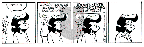 Arlo and Janis on Saturday November 29, 1997 Comic Strip