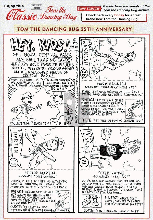 Tom the Dancing Bug on Thursday July 9, 2015 Comic Strip