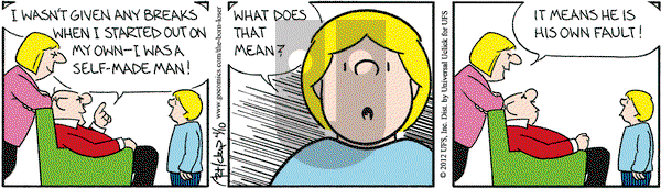 The Born Loser on Tuesday April 10, 2012 Comic Strip