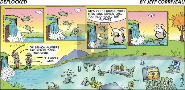 DeFlocked on Sunday September 8, 2013 Comic Strip