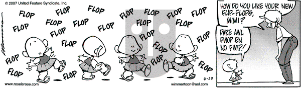 Rose is Rose on Saturday June 23, 2007 Comic Strip