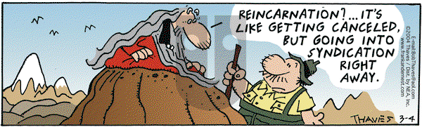 Frank and Ernest on Thursday March 4, 2004 Comic Strip