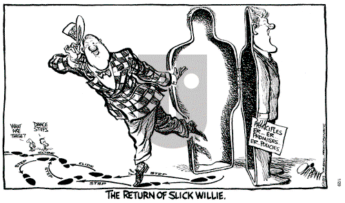 Pat Oliphant on Friday January 29, 1993 Comic Strip