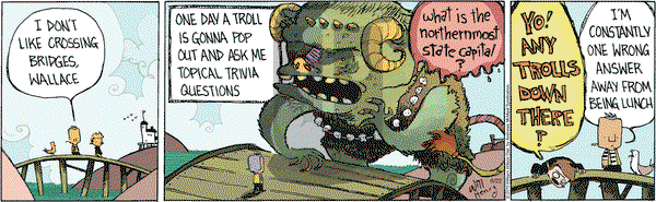 Wallace the Brave on Saturday June 22, 2019 Comic Strip