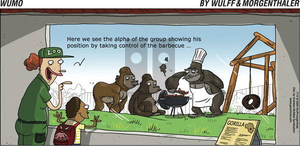 WuMo on Sunday July 12, 2020 Comic Strip