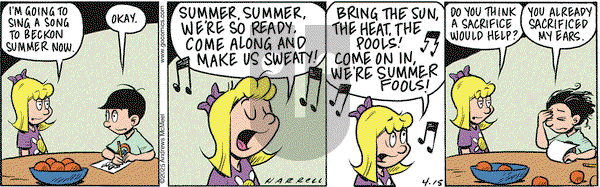 Adam@Home on Tuesday April 15, 2025 Comic Strip