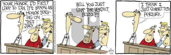 The Duplex on Thursday July 25, 2019 Comic Strip