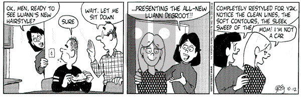 Luann - Tuesday October 12, 1999 Comic Strip