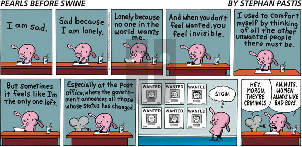 Pearls Before Swine on Sunday March 8, 2020 Comic Strip
