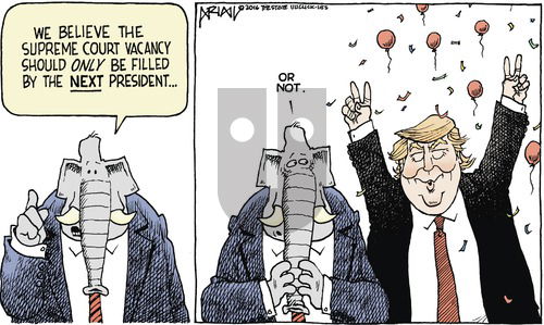 Robert Ariail - Sunday March 20, 2016 Comic Strip