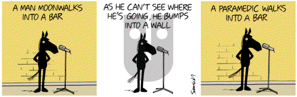 Dark Side of the Horse on Saturday January 18, 2020 Comic Strip