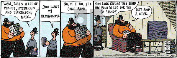 Overboard on Tuesday July 11, 2017 Comic Strip