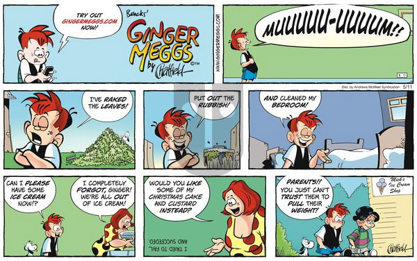 Ginger Meggs on Sunday May 11, 2025 Comic Strip