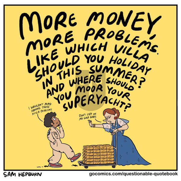 Questionable Quotebook on Sunday April 20, 2025 Comic Strip