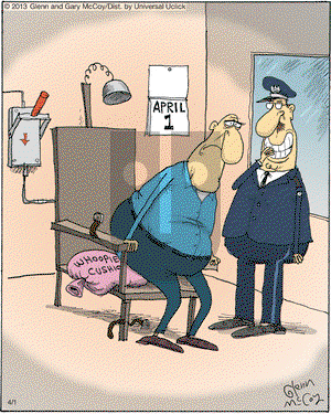 The Flying McCoys on Monday April 1, 2013 Comic Strip
