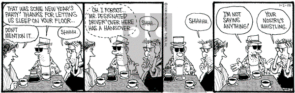 Monty on Wednesday January 2, 2008 Comic Strip
