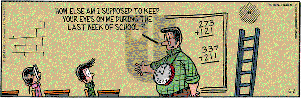 Grand Avenue on Monday June 2, 2014 Comic Strip