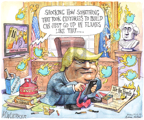 Matt Wuerker on Friday April 19, 2019 Comic Strip