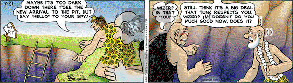 Alley Oop on Thursday July 21, 2016 Comic Strip